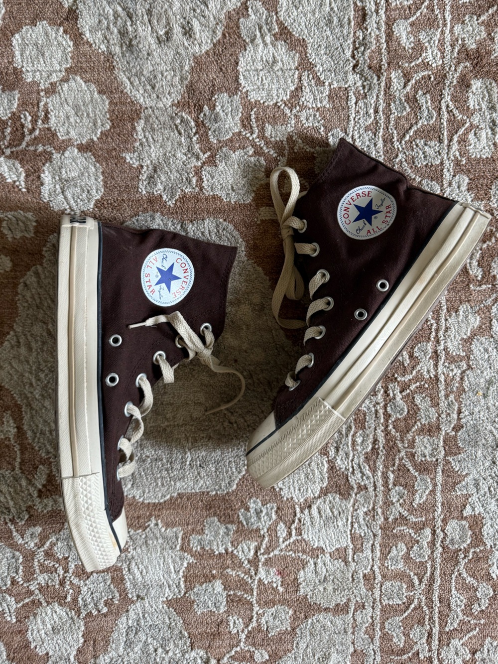 Converse Chuck Taylor All Star High Top Sneakers - Dark Brown sz 8